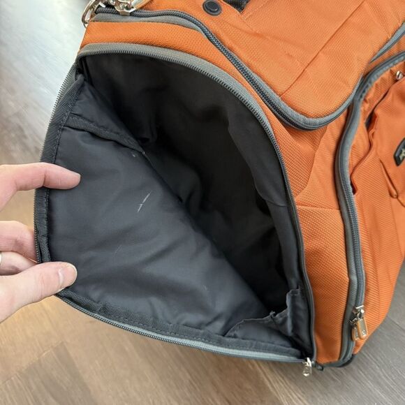 Eagle Creak HC2 Hovercraft Carry-on Roller Luggage Wheeled Tote Orange - Picture 8 of 10